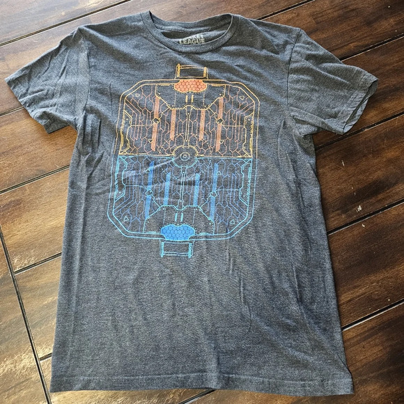 ROCKET LEAGUE | Boys Gray gaming ahort sleeve medium - Picture 1 of 3